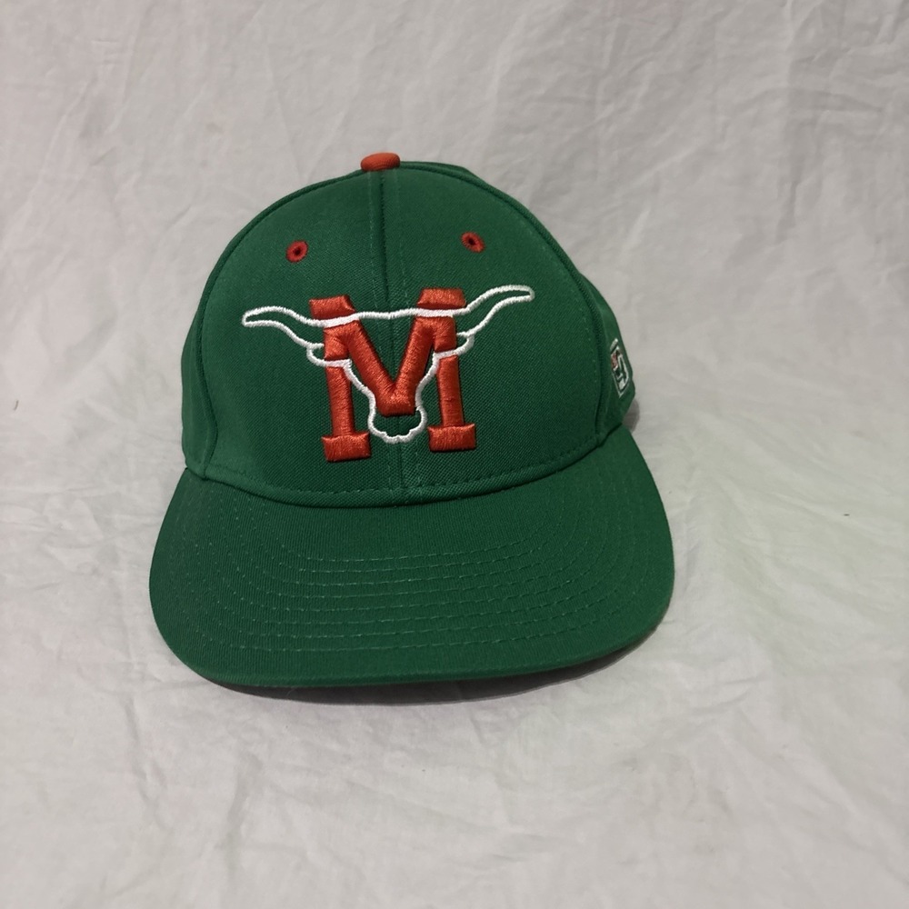 NL‎ Green/Orange Baseball Cap Hat the Game Pro 7 1/4 College Style GP340